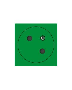 Mos.Link ctdoos 2P+A vlak 45Â°-2 mod groen