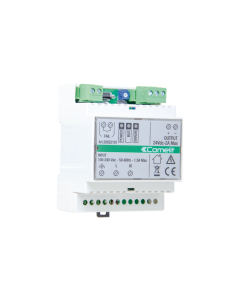 SIMPLEHOME VOEDING MET NOODCONTACT 24VDC 2A, DIN RAIL .